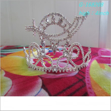 Vente en gros Fashion custom cityant tiara king crown holiday